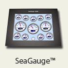 seagauge.com digital instrumentation, remote switching, engine data logging